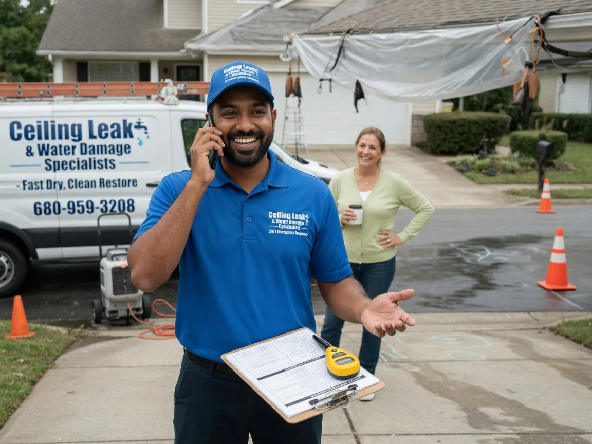 Ceiling Leak Cleanup Blakesburg, IA FAQs